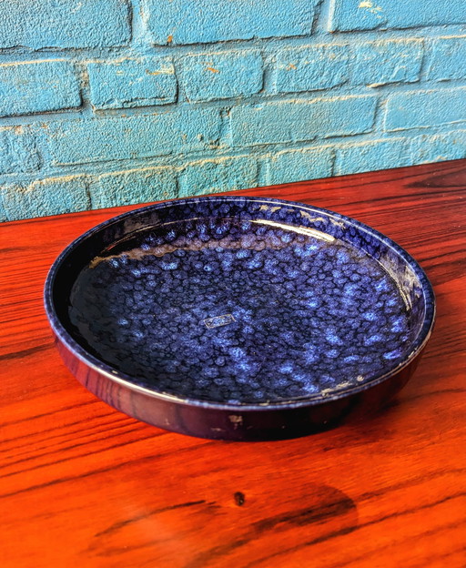 Vintage Blue Bowl West Germany