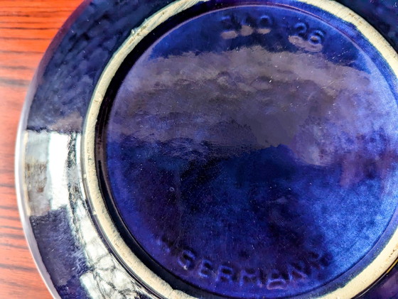 Image 1 of Vintage Blue Bowl West Germany