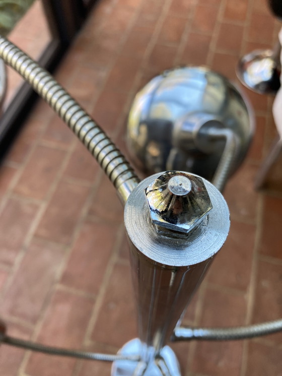 Image 1 of Staande lamp 6 flexibele armen Space Age 70