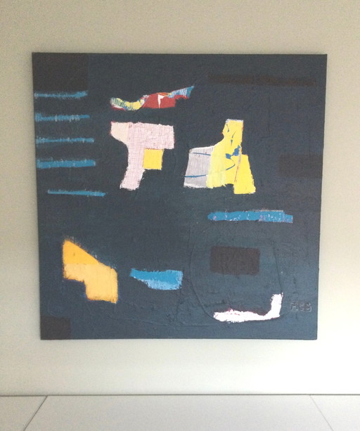Anna Mes  -Stilte voor het onweer – kunst, Canvas (photo 2 of 6)