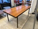 Vintage eetkamertafel eiken 180