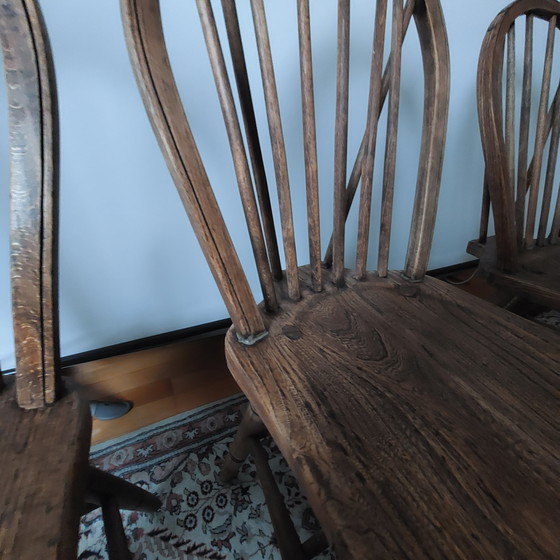 Image 1 of 6x Windsor stoelen