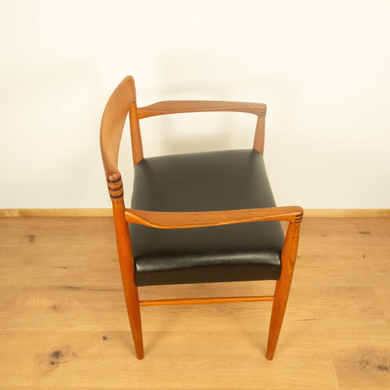 Image 1 of 2 x Teakhouten fauteuils uit 1960: Deens ontwerp door HW Klein voor Bramin