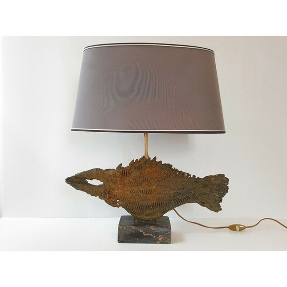 Image 1 of Vintage Brutalistische tafellamp, 1970