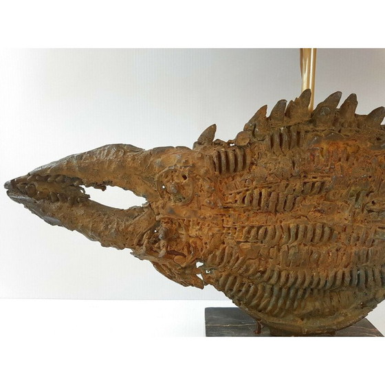 Image 1 of Vintage Brutalistische tafellamp, 1970