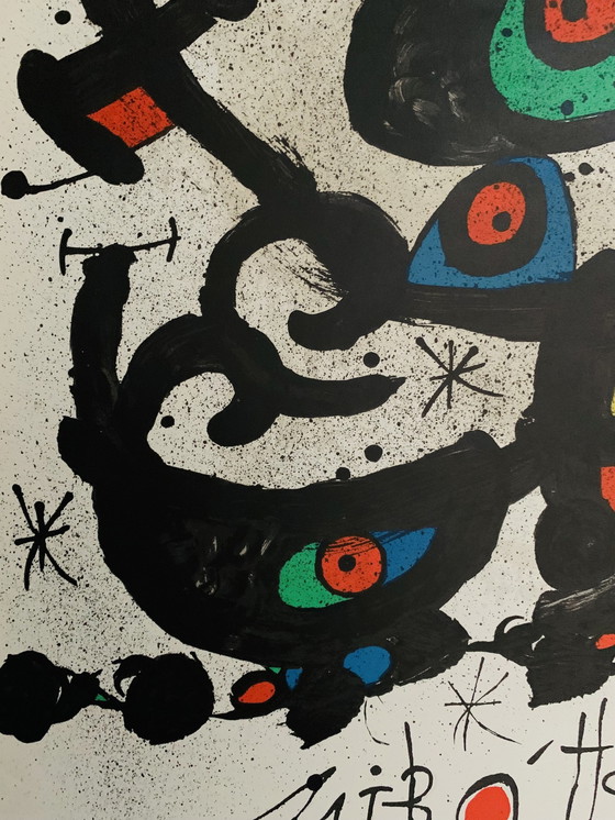 Image 1 of Joan Miro: “Miro Homenatje A Joan Prats, 1973”. 