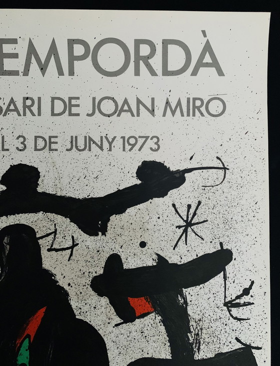 Image 1 of Joan Miro: “Miro Homenatje A Joan Prats, 1973”. 