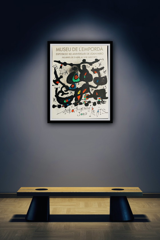 Image 1 of Joan Miro: “Miro Homenatje A Joan Prats, 1973”. 