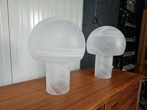 Mushroom Lamp Glas, New Old Stock