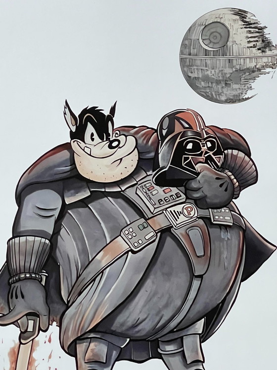 Image 1 of Disney Star Wars Print: Pete Vader
