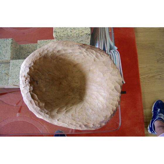 Image 1 of Vintage houten beker, 1970