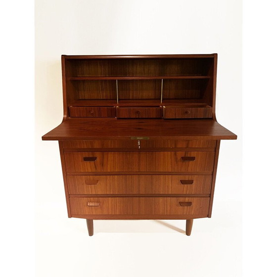 Image 1 of Vintage teakhouten secretaire, 1960