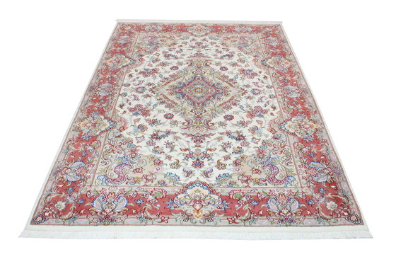 Image 1 of Origineel handgeknoopt Perzisch Tapijt Tabriz 296 X 197 Cm Nieuw, Ongebruikt