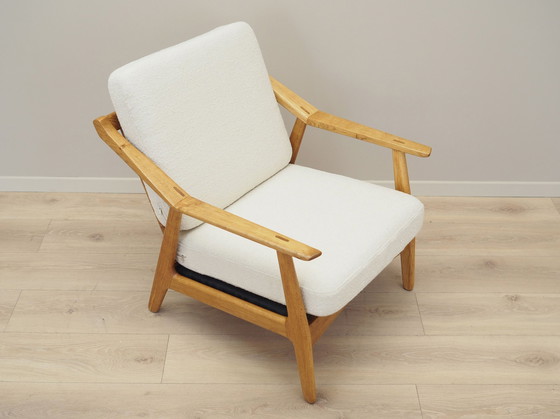 Image 1 of Eikenhouten fauteuil, Deens ontwerp, 1960S, Ontwerper: H. Brockmann Petersen, Productie: Randers Møbelfabrik