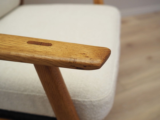 Image 1 of Eikenhouten fauteuil, Deens ontwerp, 1960S, Ontwerper: H. Brockmann Petersen, Productie: Randers Møbelfabrik