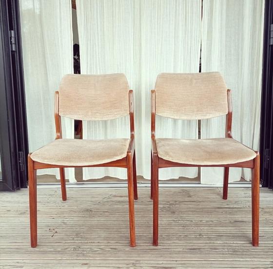 Image 1 of 2x vintage eetkamerstoel