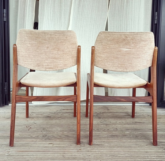 Image 1 of 2x vintage eetkamerstoel