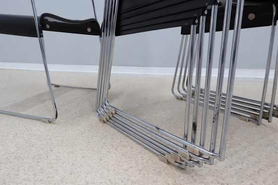 Image 1 of Omstack Vintage Metalen Stoelen Bieffeplast 1970S