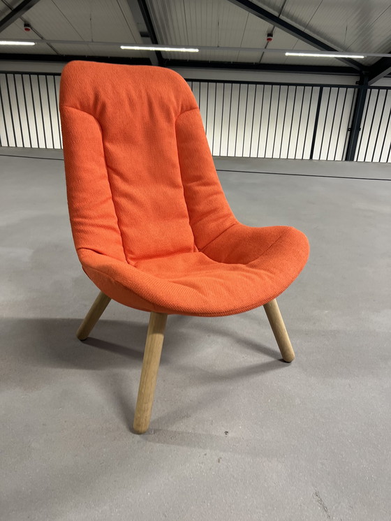 Image 1 of Gelderland 7405 Fauteuil Bolster stof oranje