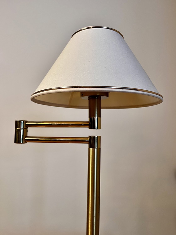 Image 1 of Messing tafel zwenk lamp / Hollywood Regency Style