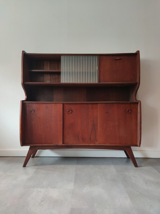 Image 1 of Vintage highboard teakfineer