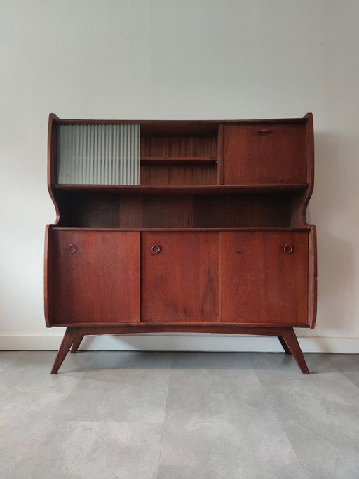 Vintage highboard teakfineer