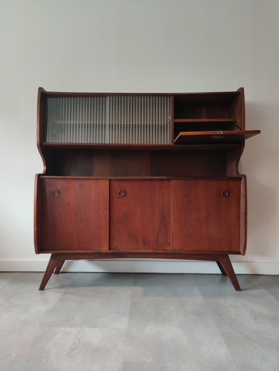 Image 1 of Vintage highboard teakfineer