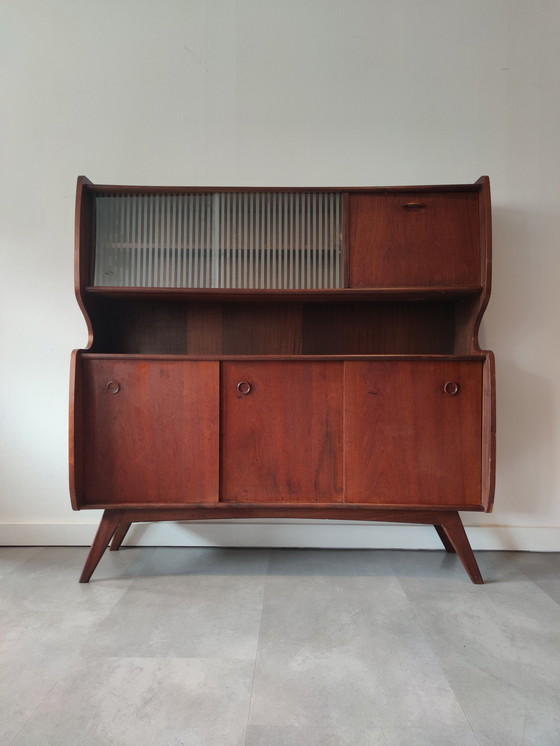Image 1 of Vintage highboard teakfineer
