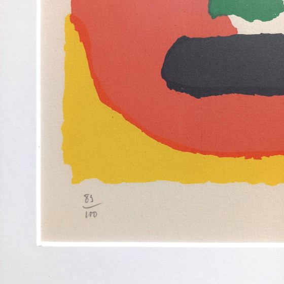 Image 1 of Karel Appel - Deux têtes litho