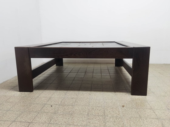 Image 1 of Brutalist salontafel Wenge natuursteen