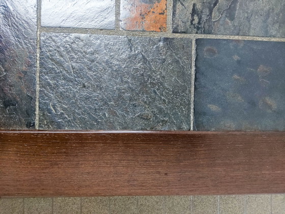 Image 1 of Brutalist salontafel Wenge natuursteen