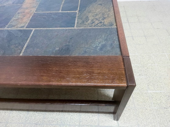 Image 1 of Brutalist salontafel Wenge natuursteen