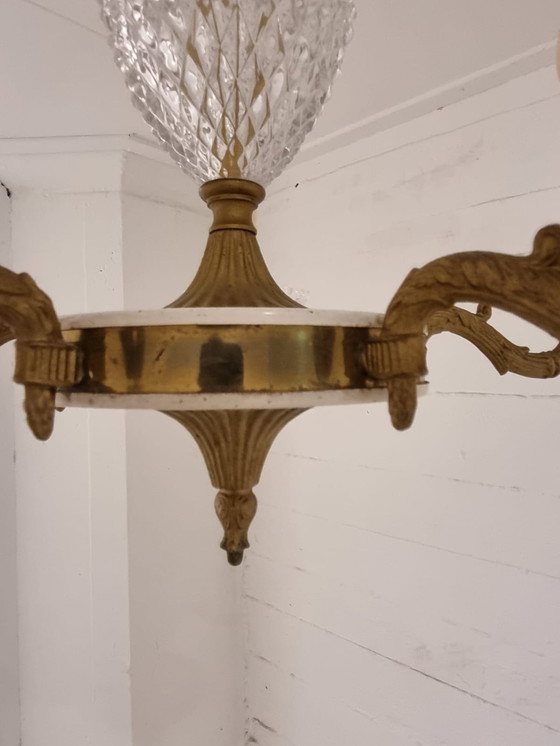 Image 1 of Vintage ananas plafond lamp