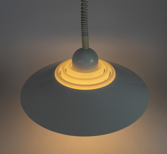 Image 1 of Vintage design lamp - designer Knud Christensen - Denemarken - Ufo lamp - Space Age - hanglamp - 1970's