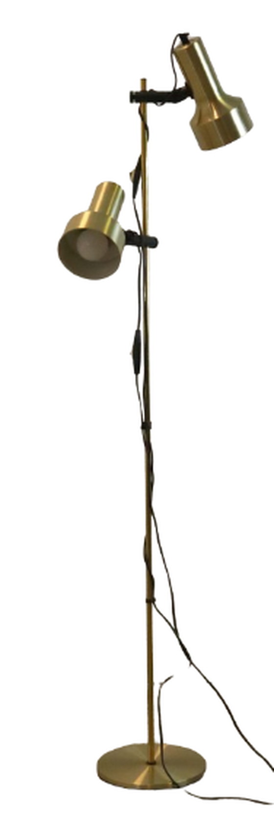 Image 1 of Messing vloerlamp 'Lovskal' vintage