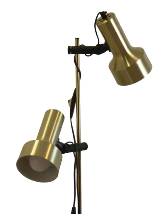 Image 1 of Messing vloerlamp 'Lovskal' vintage