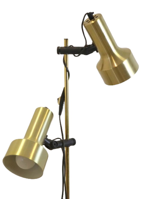 Image 1 of Messing vloerlamp 'Lovskal' vintage