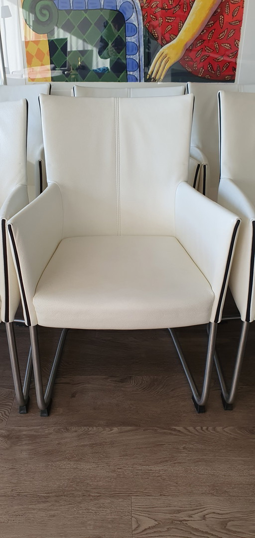 6x Bert Plantagie eetkamerstoelen