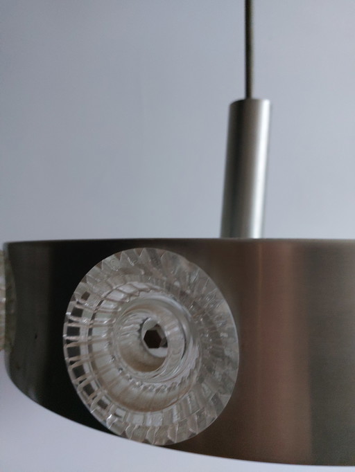 Vintage chrome hanglamp