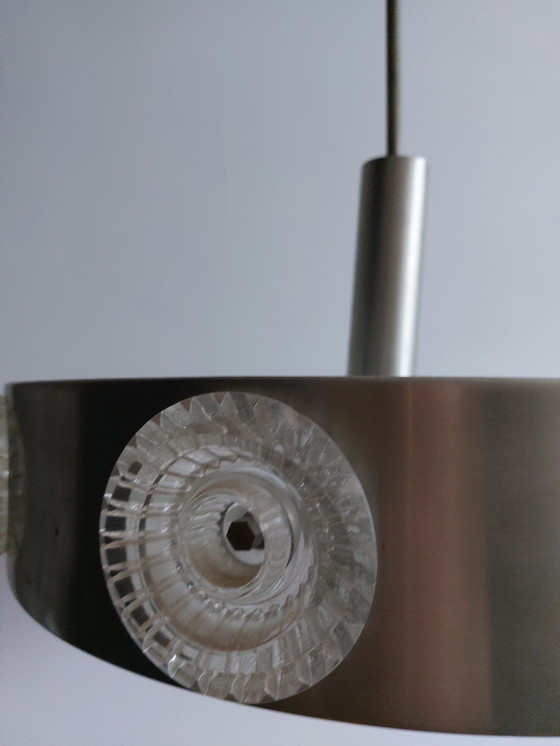 Image 1 of Vintage chrome hanglamp