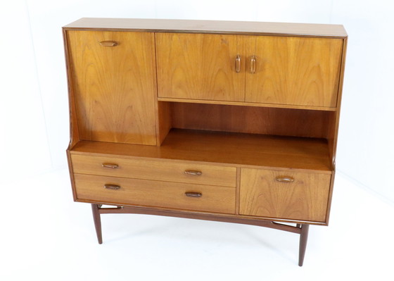 Image 1 of G-Plan Victor Wilkins Highboard Kast 'Horwich' Vintage