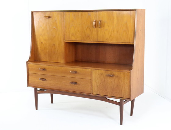 Image 1 of G-Plan Victor Wilkins Highboard Kast 'Horwich' Vintage