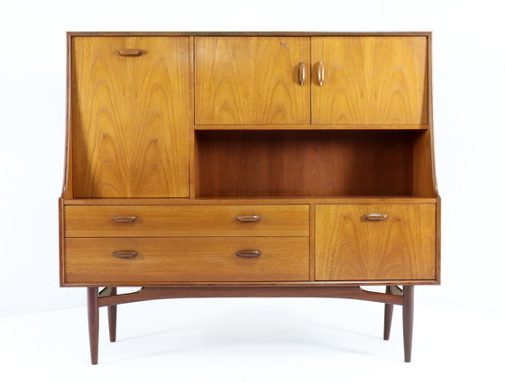 Image 1 of G-Plan Victor Wilkins Highboard Kast 'Horwich' Vintage