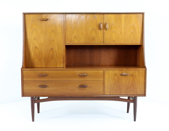 Image 1 of G-Plan Victor Wilkins Highboard Kast 'Horwich' Vintage