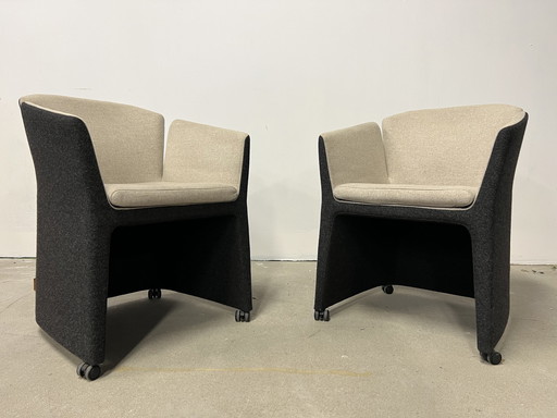 2x Montis Lotus Stoelen 