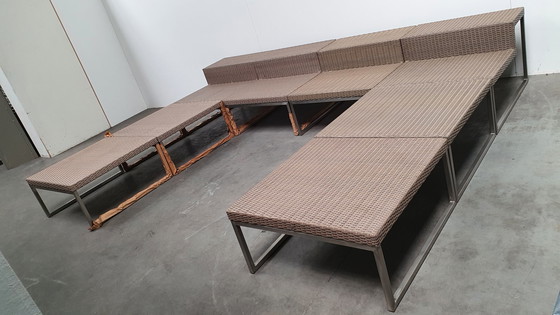 Image 1 of valeur val-eur tuinset design lounge wicker modulair