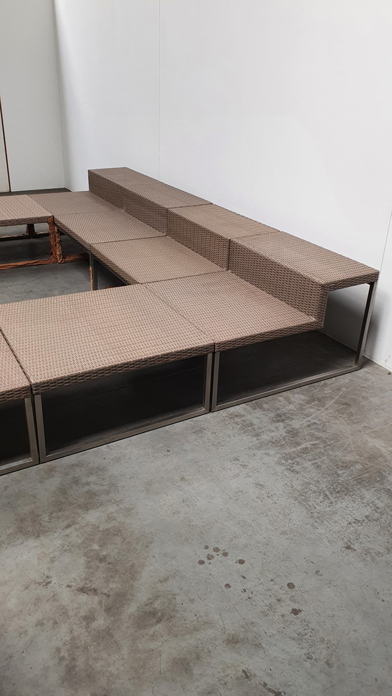 Image 1 of valeur val-eur tuinset design lounge wicker modulair