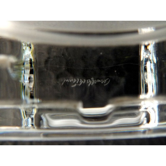 Image 1 of Vintage Ferrari F40 in kristal en roestvrij staal door Arnolfo di Cambio, Italië 1980