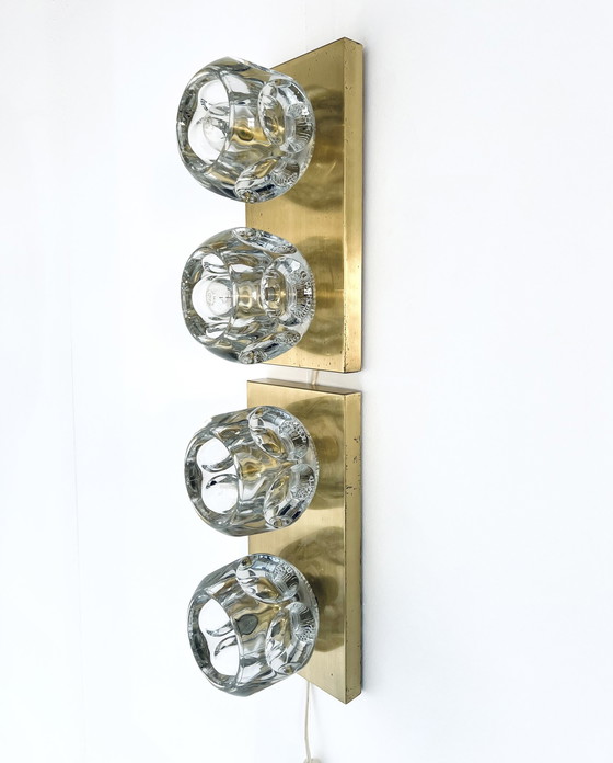 Image 1 of 2X Ice Cube Lamp, Peil & Putzler