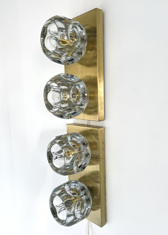 Image 1 of 2X Ice Cube Lamp, Peil & Putzler